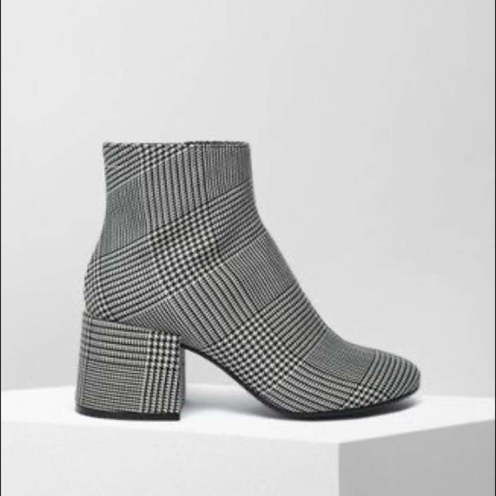 Maison Margiela Checked ankle boots